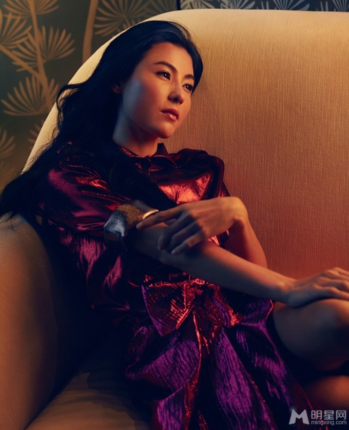 香港美女明星张柏芝登时尚健康杂志封面图片(第3页)