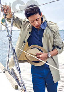 罗晋《GQ智族》时尚杂志封面图片