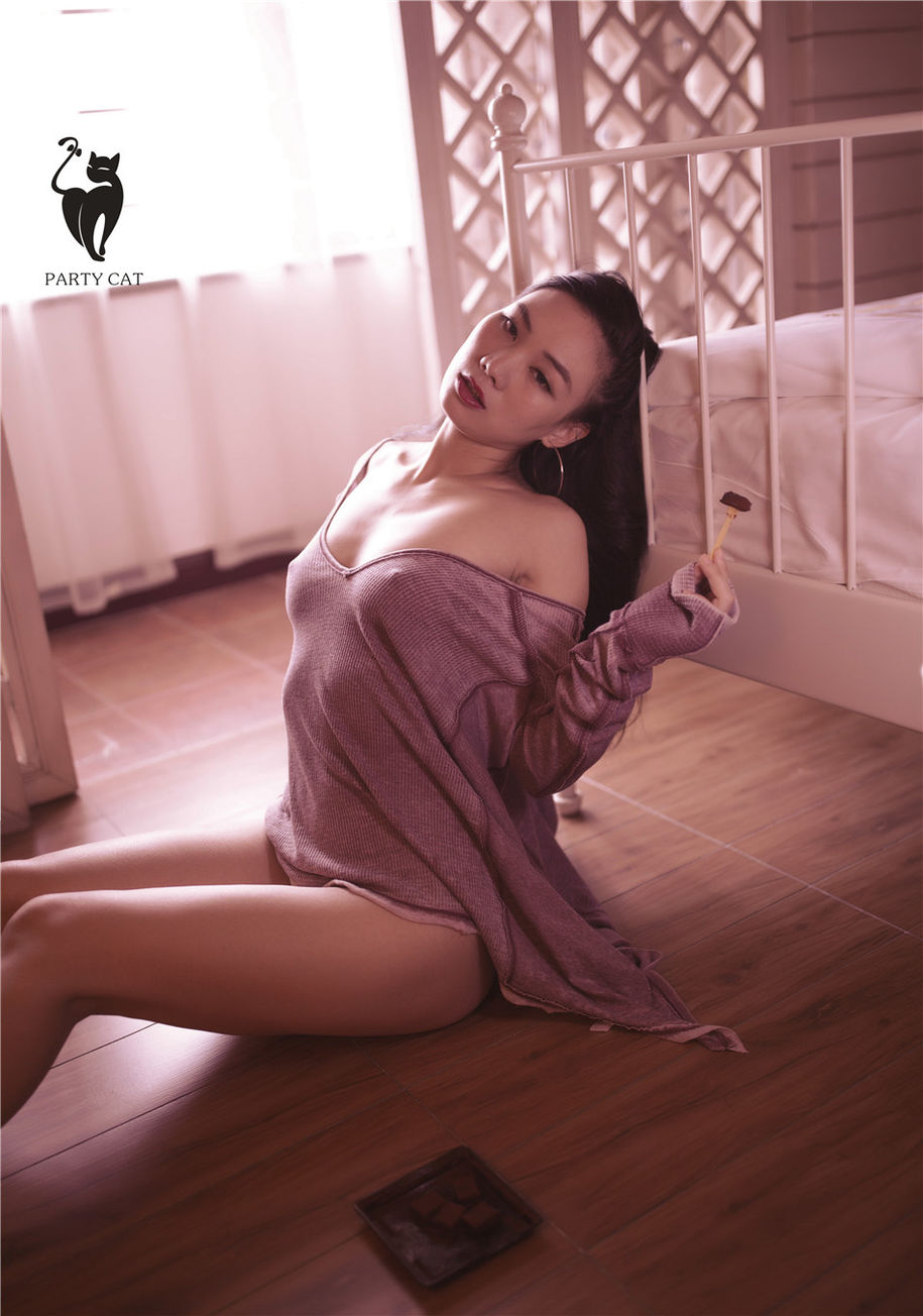 PartyCat轰趴猫 妖艳熟女香艳大胆人体摄影写真福利图片(第17页)