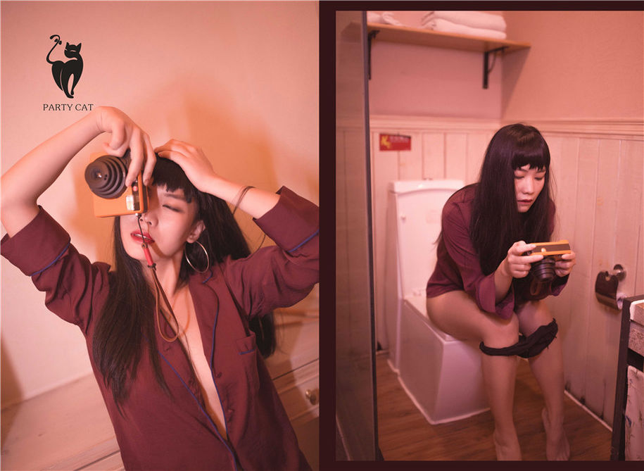 PartyCat轰趴猫 妖艳熟女香艳大胆人体摄影写真福利图片(第27页)