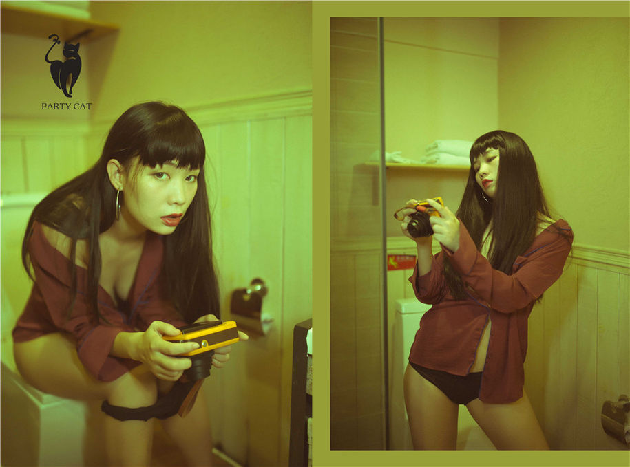 PartyCat轰趴猫 妖艳熟女香艳大胆人体摄影写真福利图片(第29页)