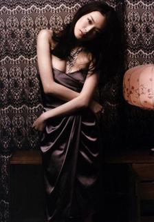 气质美女明星舒淇深V晚礼服图片大全