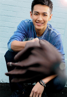 台湾男明星柯震东阳光发型图片