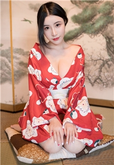 中国巨乳美女谢芷馨Sindy性感和服人体艺术写真图片