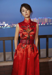 林心如中式礼服图片大全