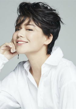 美女明星马思纯短发写真图片