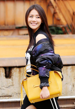 马思纯街拍2017照片