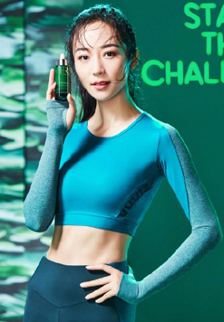 美女明星韩雪紧身装代言写真图片