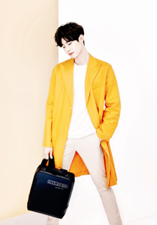 韩国明星李钟硕代言包包的图片