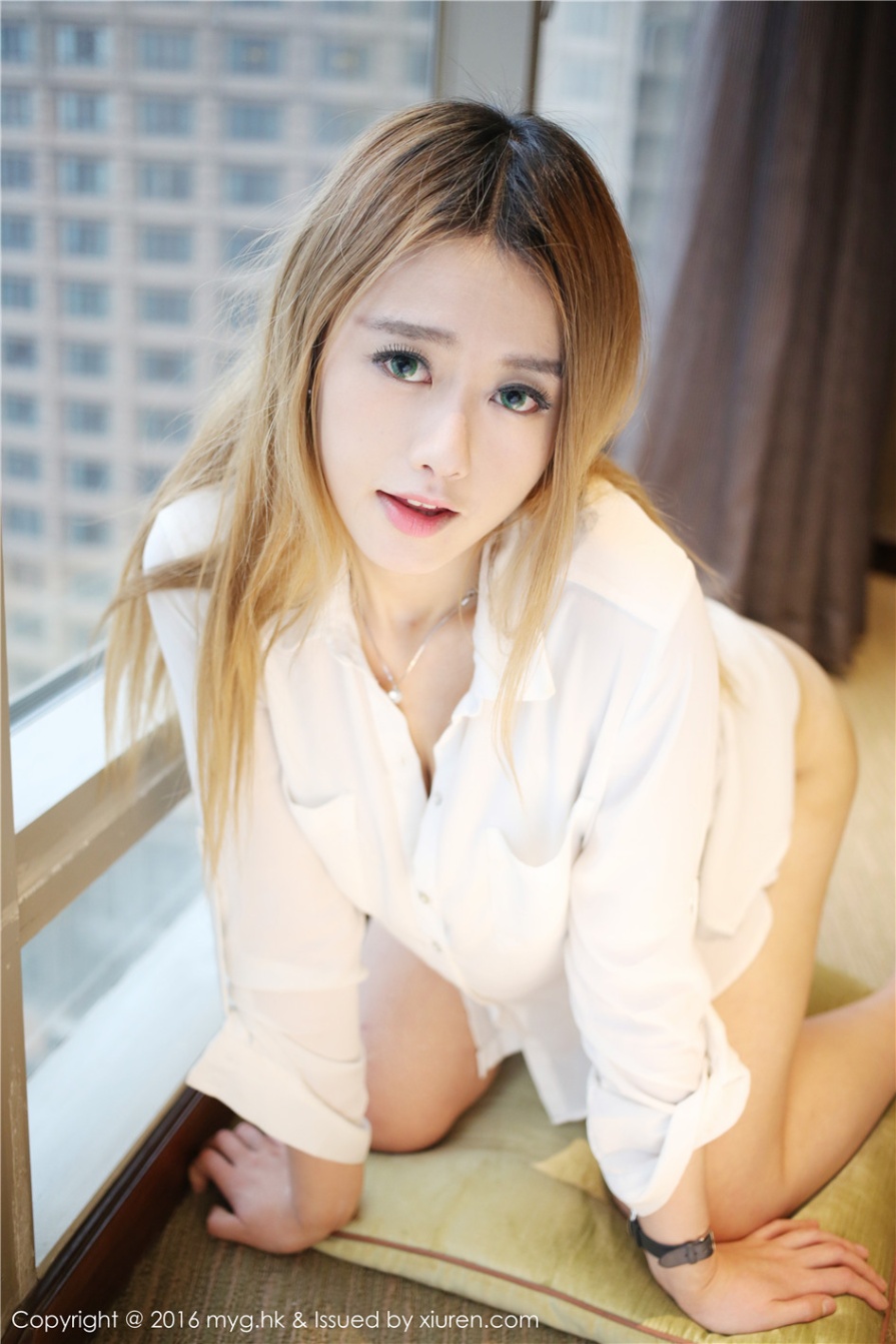 顶级尤物美女Yuli黄佳丽酒店纯白衬衫人体艺术照片(第5页)