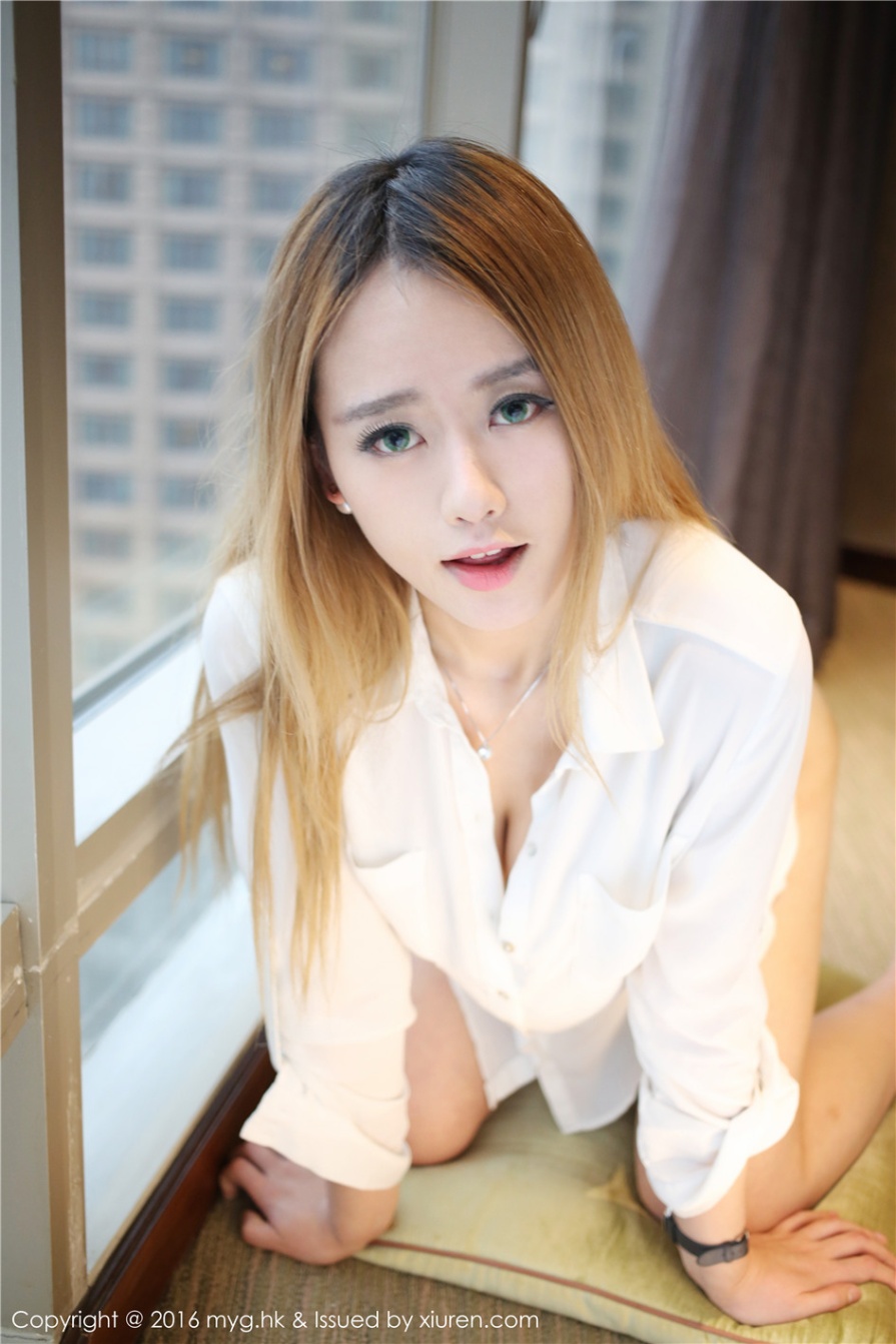 顶级尤物美女Yuli黄佳丽酒店纯白衬衫人体艺术照片(第6页)