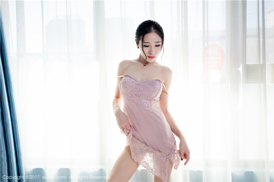 惊艳美女嫩模馨怡透视情趣睡裙大胆人体艺术照(第24页)