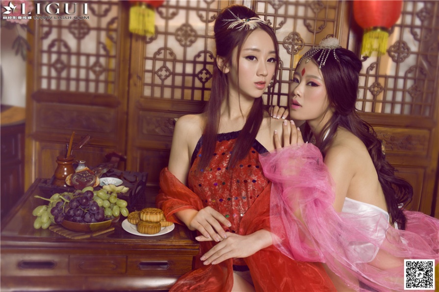 极品美腿模特语寒&amp;然然古装大胆人体艺术照片(第44页)