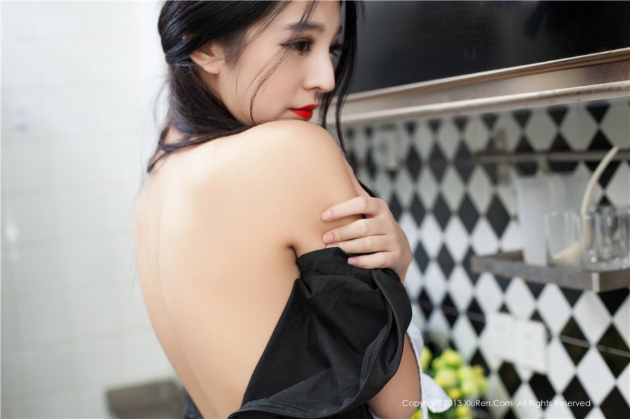 惊艳美女模特陈大榕女仆装大胆人体艺术照(第89页)