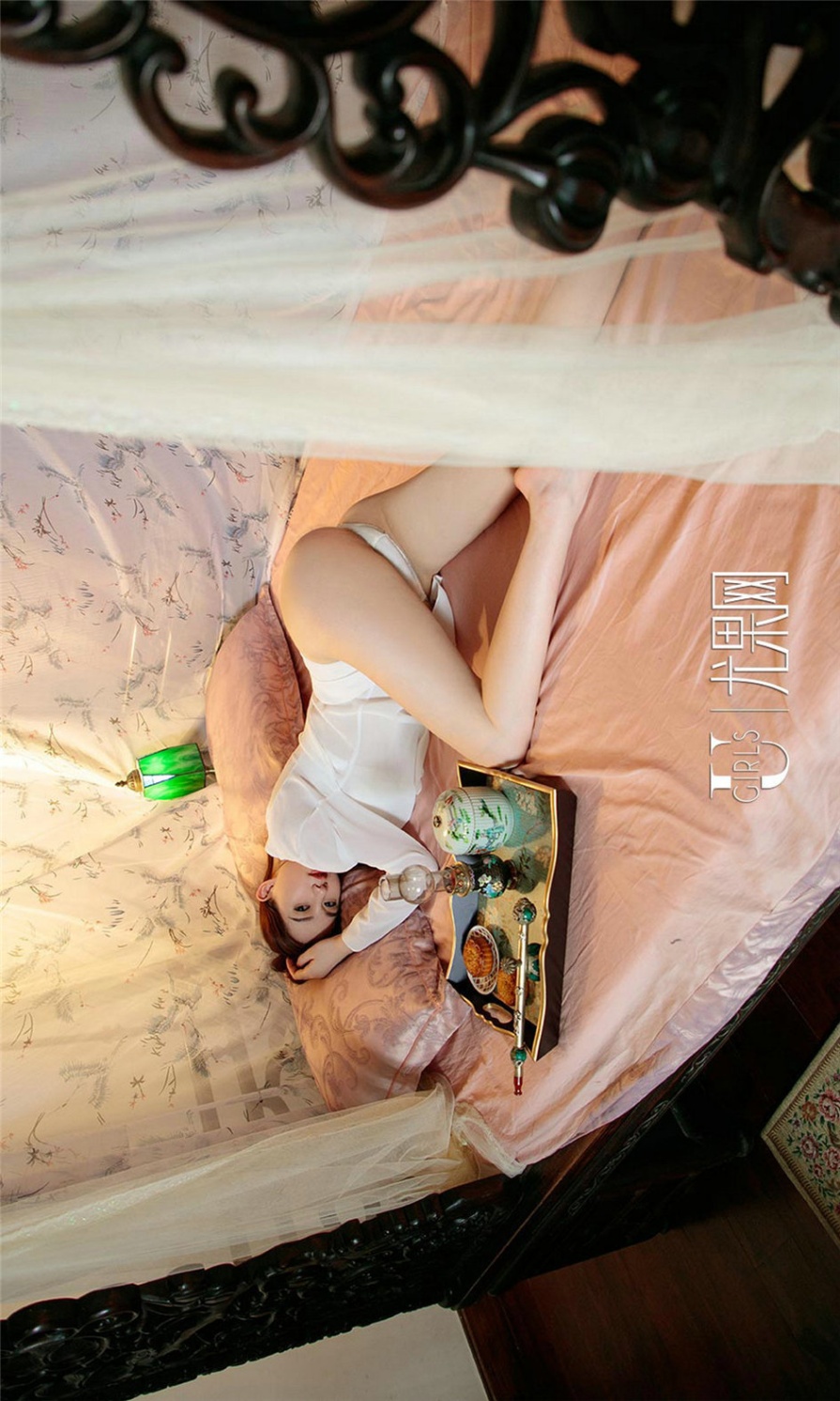 古装旗袍美女方子萱&amp;苏小曼性感内衣肥臀诱惑大胆人体艺术写真(第23页)