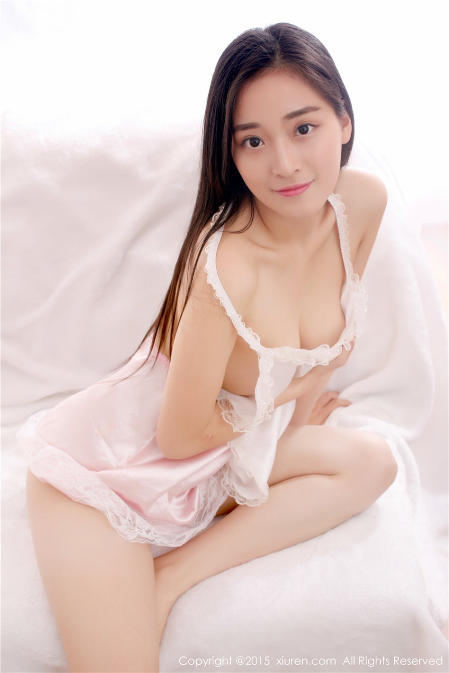 气质美女模特乔伊joy吊带睡衣无内雪白玉乳诱惑大胆人体艺术写真(第51页)