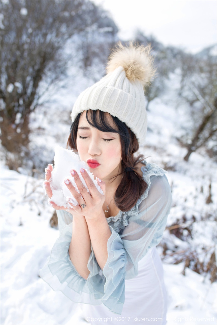 顶级人体模特美女靓Youlina雪地脱衣蕾丝小内内撩人写真图片(第40页)