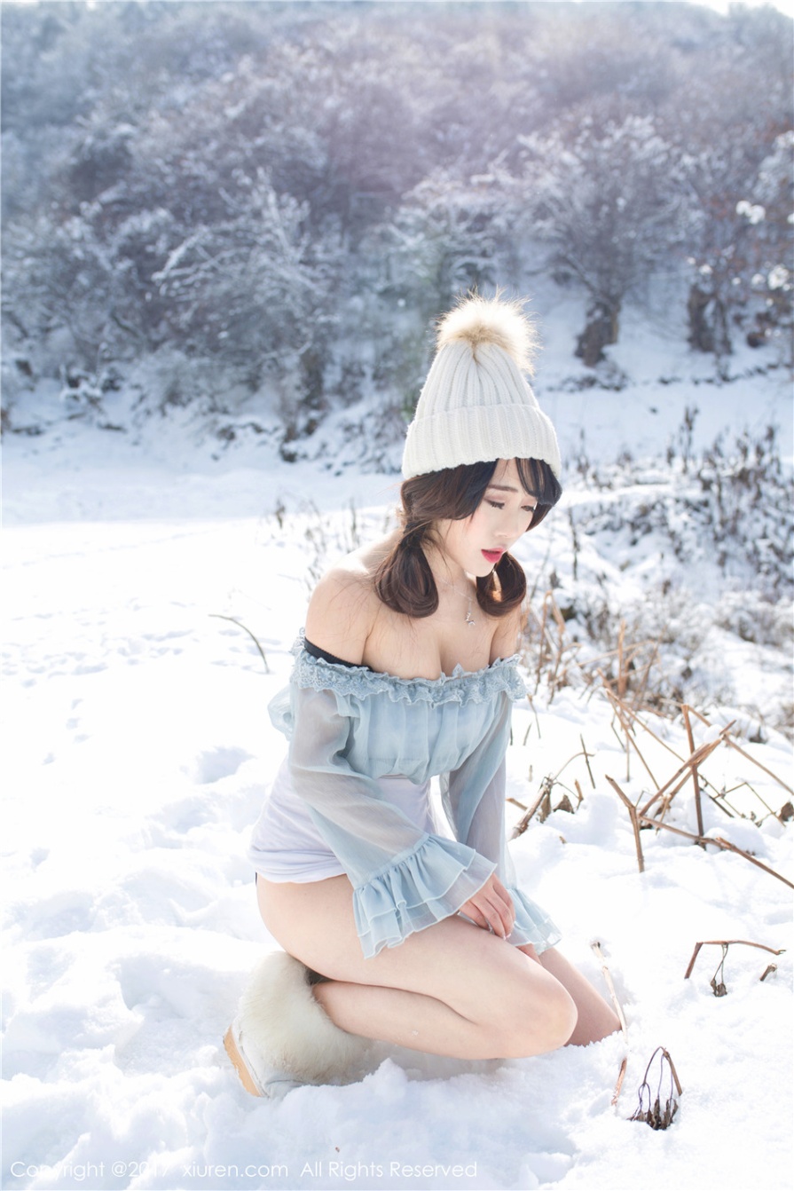 顶级人体模特美女靓Youlina雪地脱衣蕾丝小内内撩人写真图片(第49页)