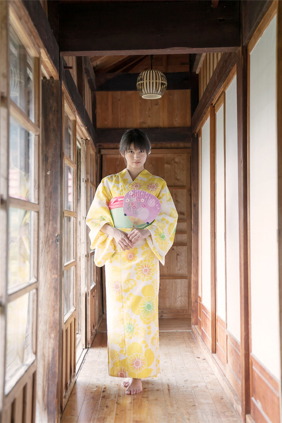 [Hello!] 清纯日本美少女牧野真莉愛唯美和服私房写真图片(第4页)