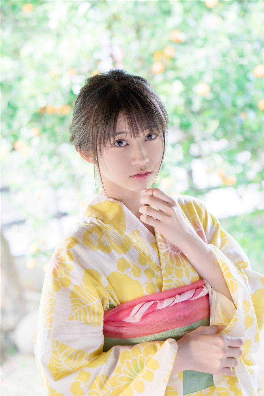[Hello!] 清纯日本美少女牧野真莉愛唯美和服私房写真图片(第9页)