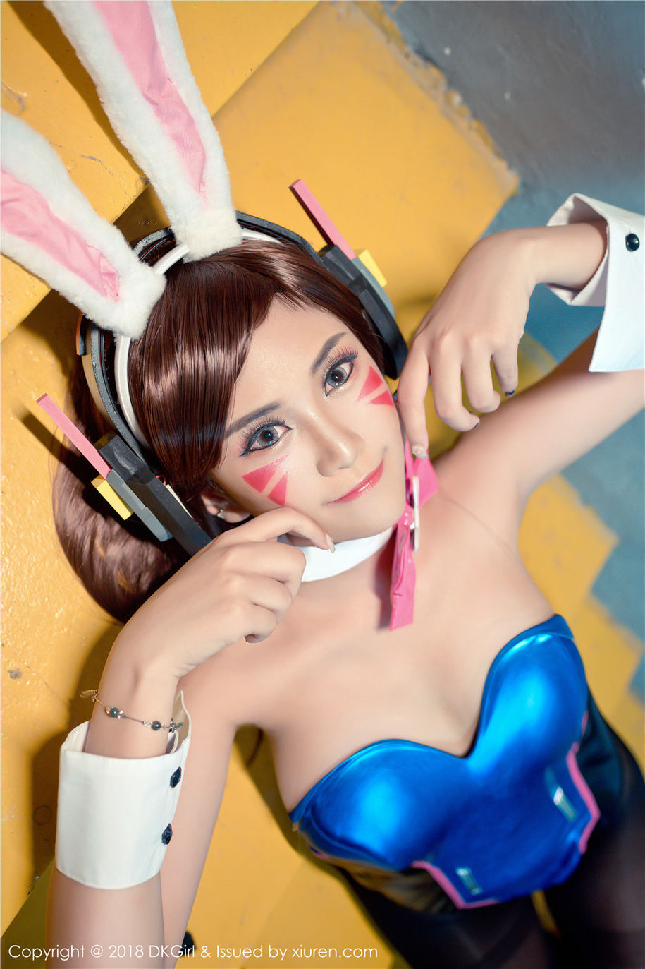 [DKGirl御女郎] 爆乳兔女郎萌宝儿BoA诱人黑丝翘臀勾魂写真图片(第19页)
