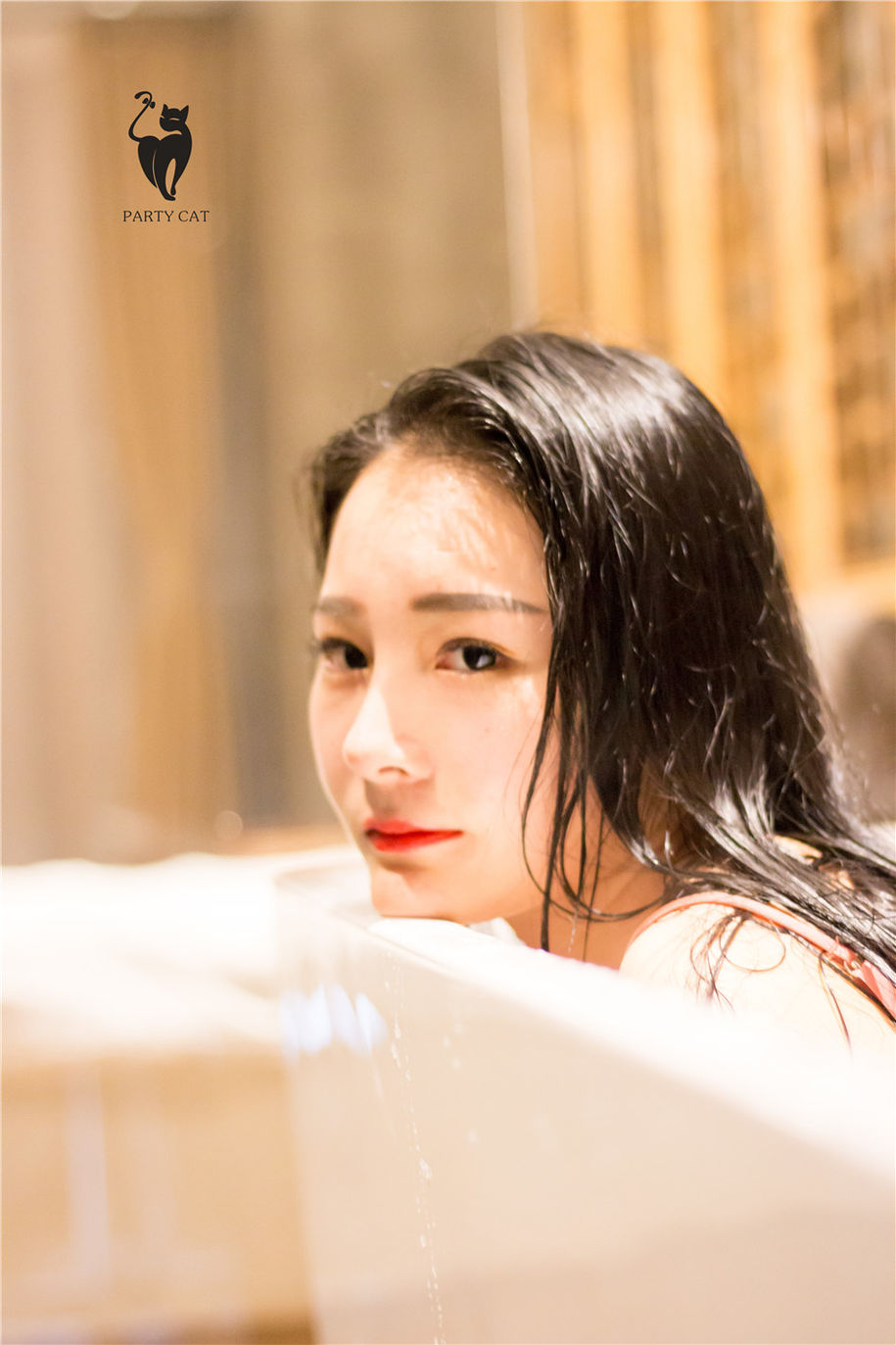PartyCat轰趴猫 娇嫩纹身美女浴室销魂湿身诱惑摄影福利图片(第15页)