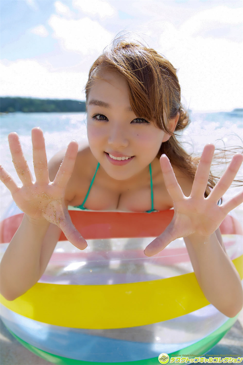 [DGC]日本超人气嫩模篠崎愛巨乳湿身美女套图No.1275(第84页)