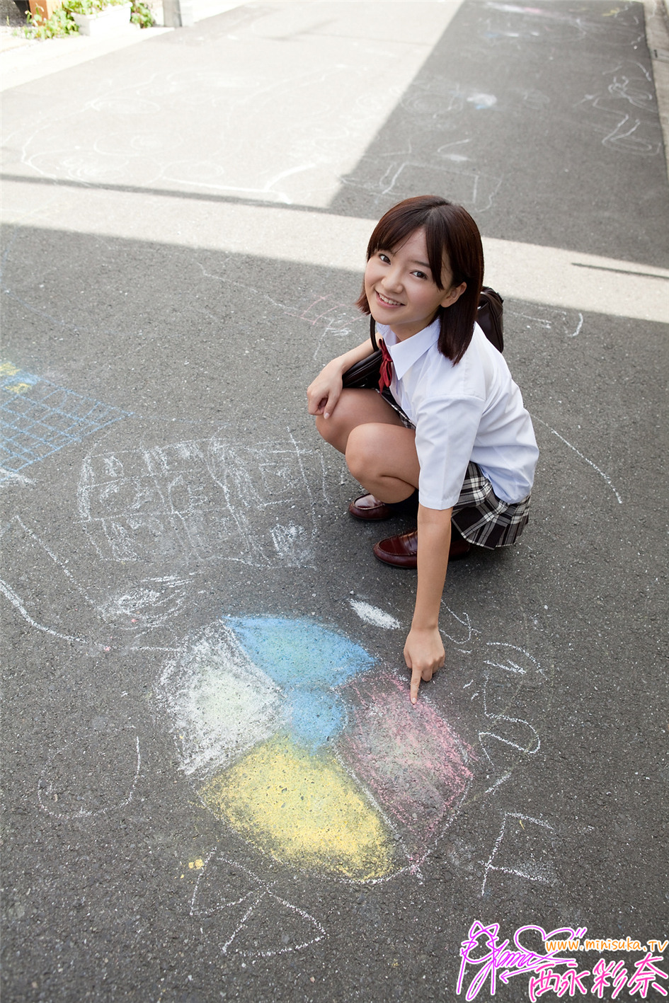 [Minisuka.tv]日本写真女优西永彩奈学生装清纯图NO.051(第18页)