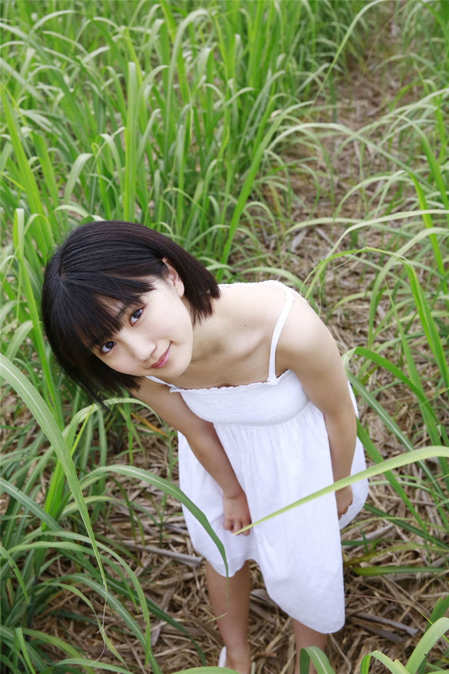 日本短发美女船木結吊带裙写真图片(第24页)