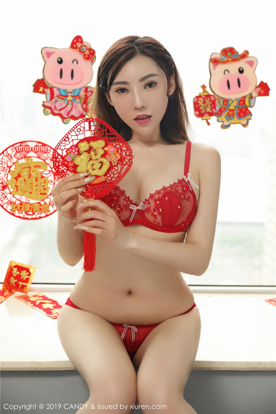 中国人体艺术美女萌汉药baby很酷超性感红色内衣写真(第7页)