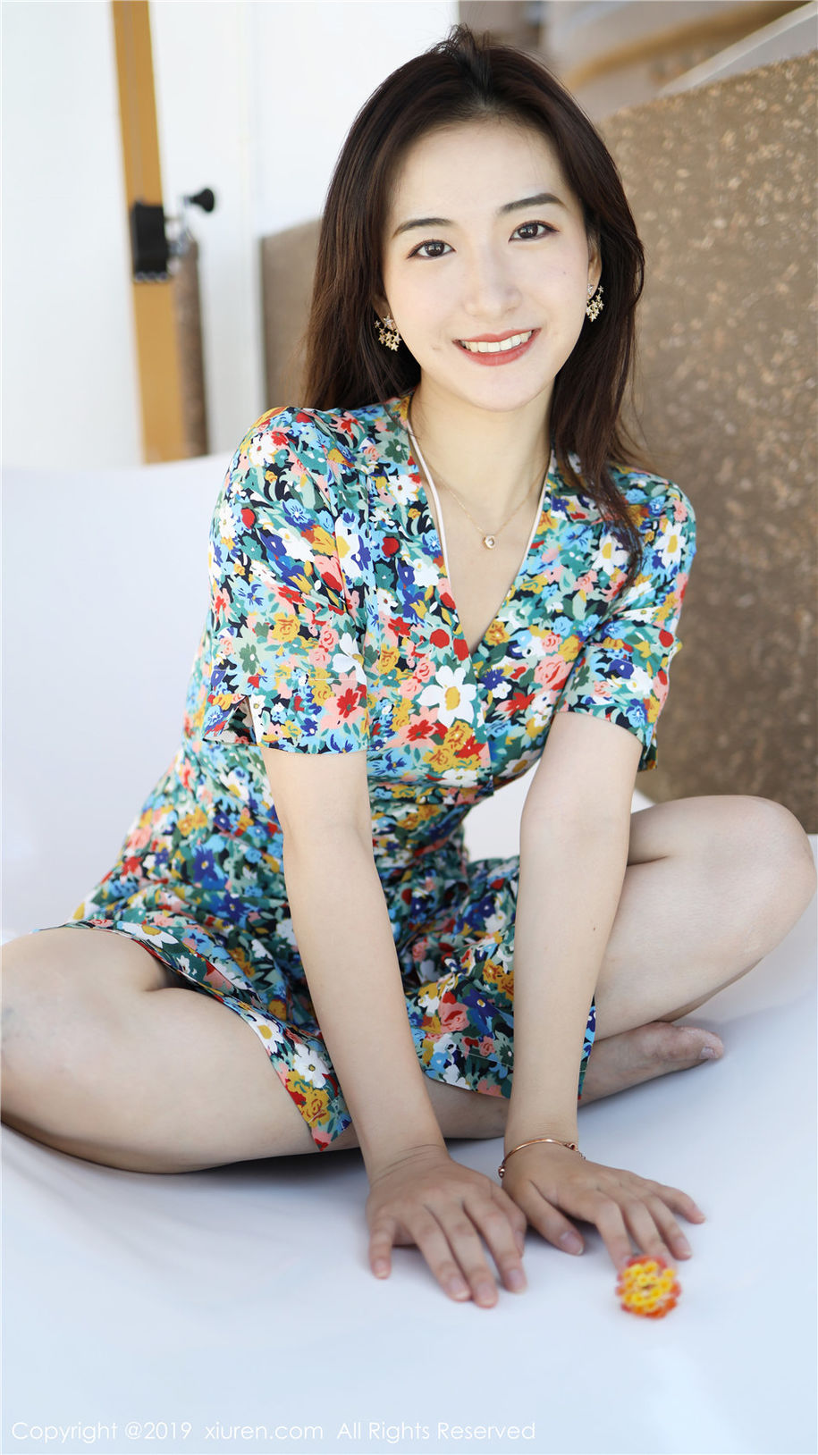 小清新美女艺儿伢哟小花裙唯美写真(第36页)