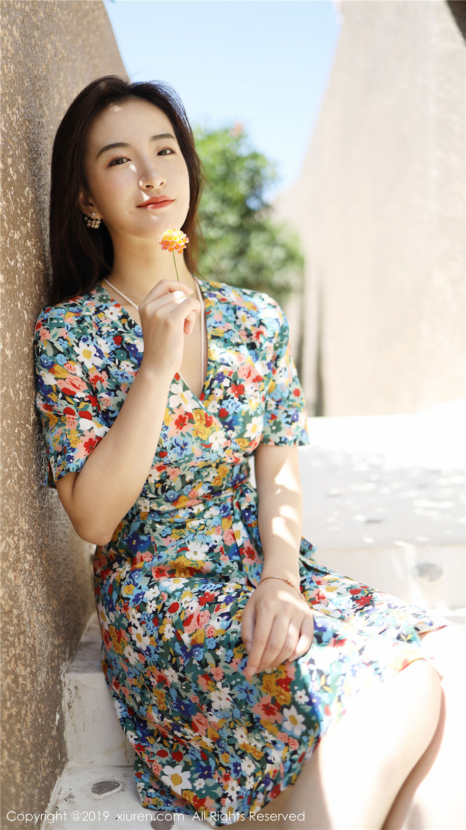 小清新美女艺儿伢哟小花裙唯美写真(第41页)