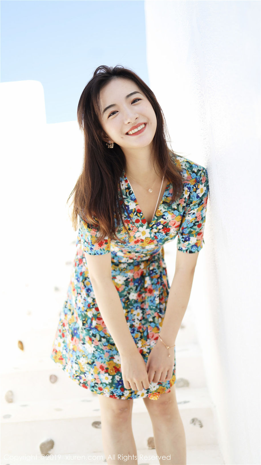 小清新美女艺儿伢哟小花裙唯美写真(第46页)