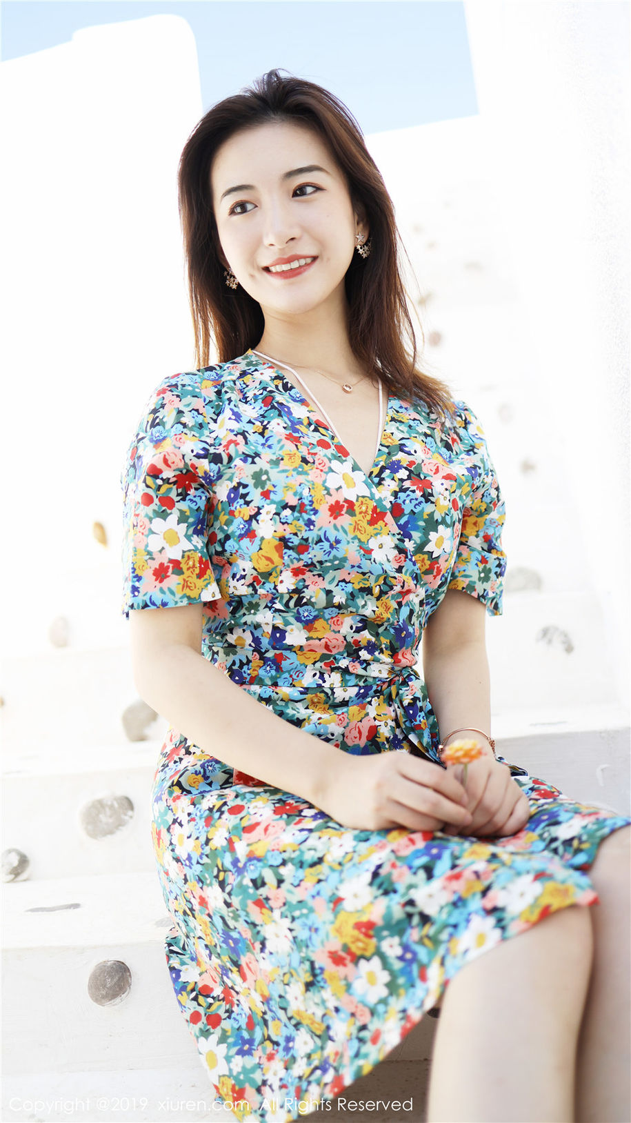 小清新美女艺儿伢哟小花裙唯美写真(第47页)