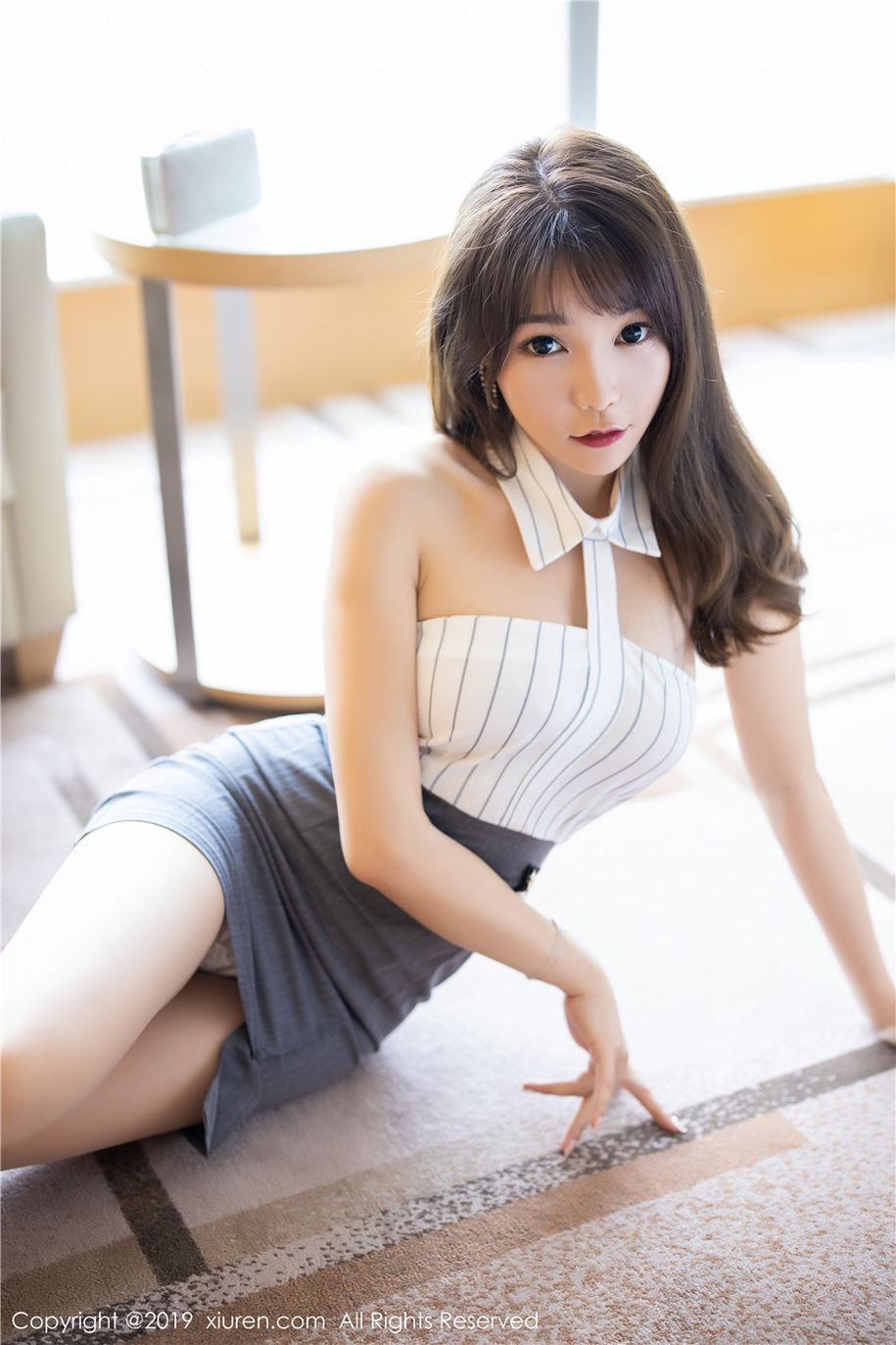 极品美女芝芝Booty制服丝袜西西人体艺术写真(第48页)