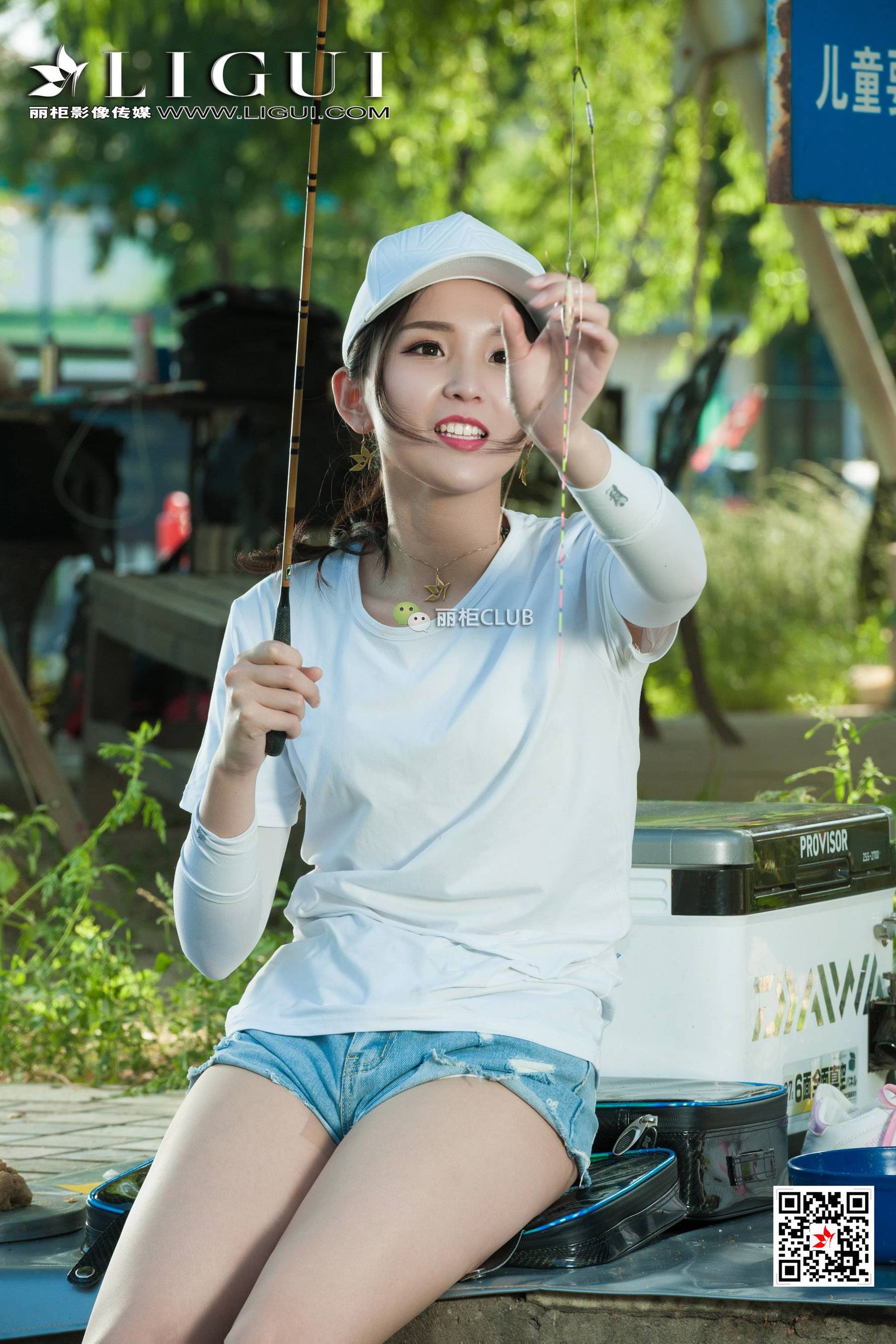 足模小戈《钓鱼小妹丝足》 [丽柜LIGUI] 网络丽人 写真集(第62页)