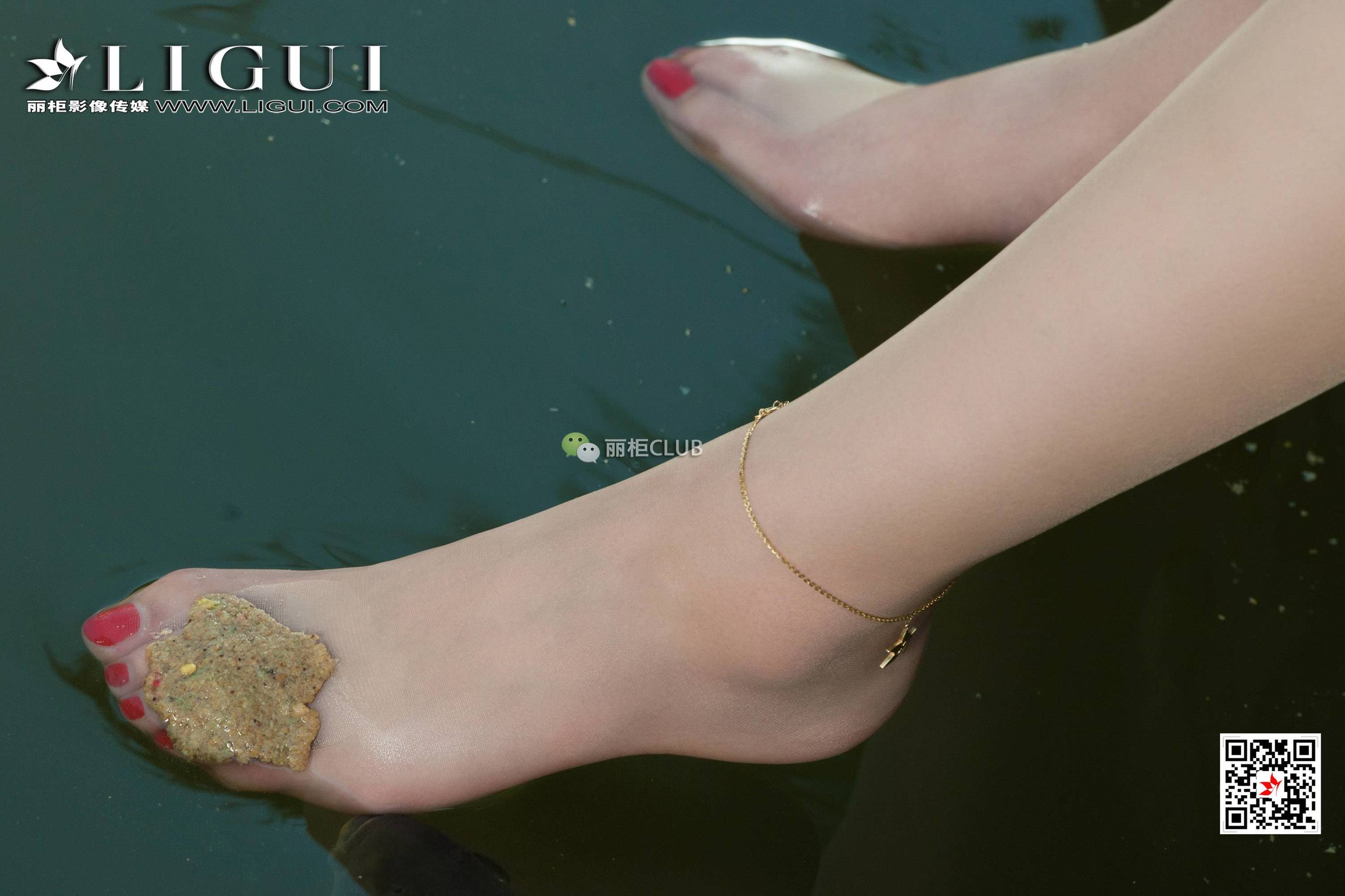 足模小戈《钓鱼小妹丝足》 [丽柜LIGUI] 网络丽人 写真集(第73页)