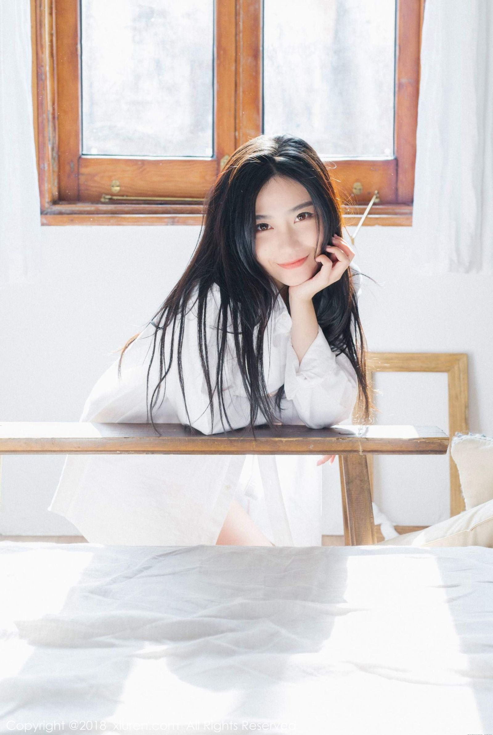 [XIUREN秀人网] No.1024 许诺Sabrina - 早安女友系列写真[82](第32页)
