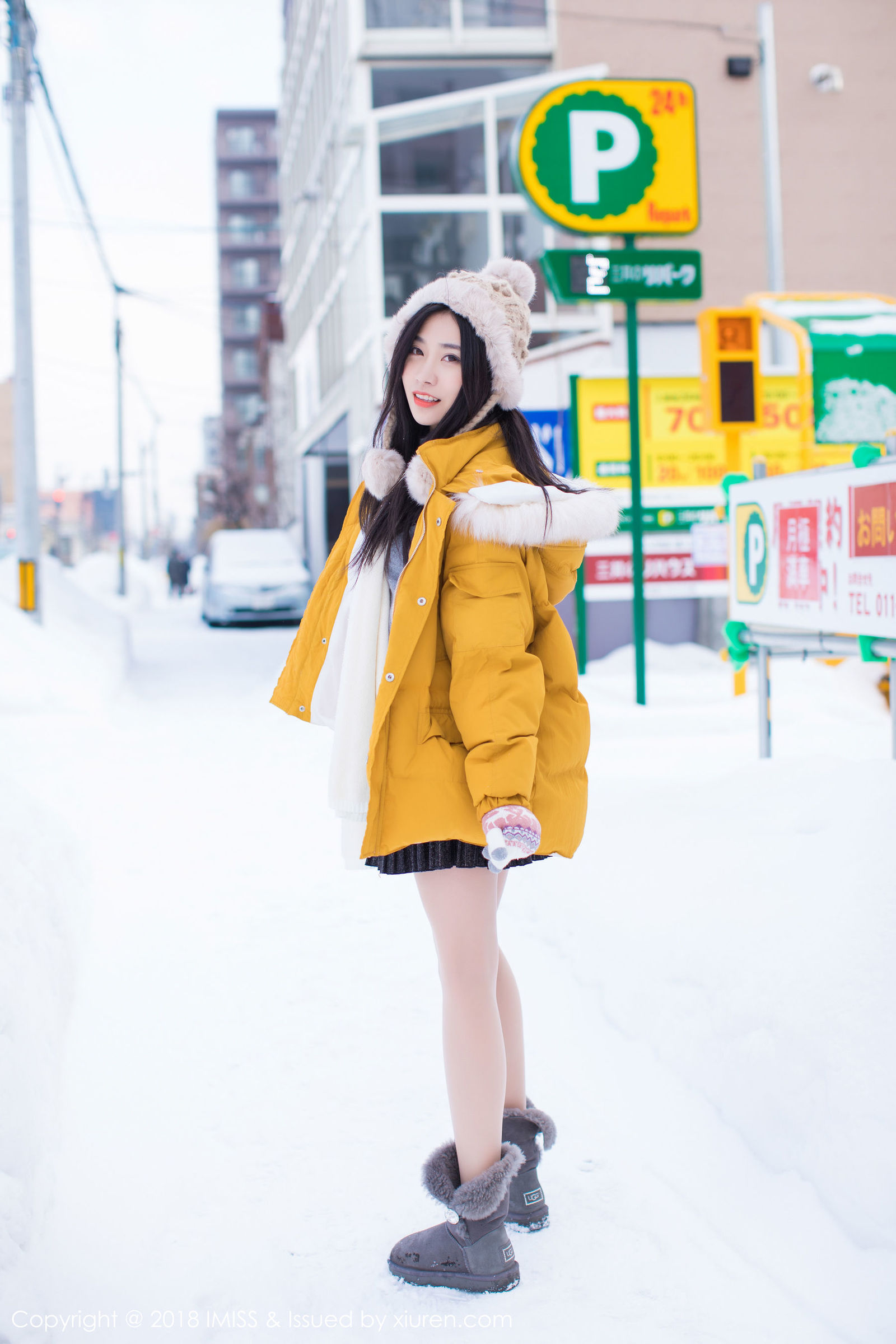 [IMiss爱蜜社] Vol.254 女神@许诺Sabrina北海道旅拍第三套写真发布[59](第19页)