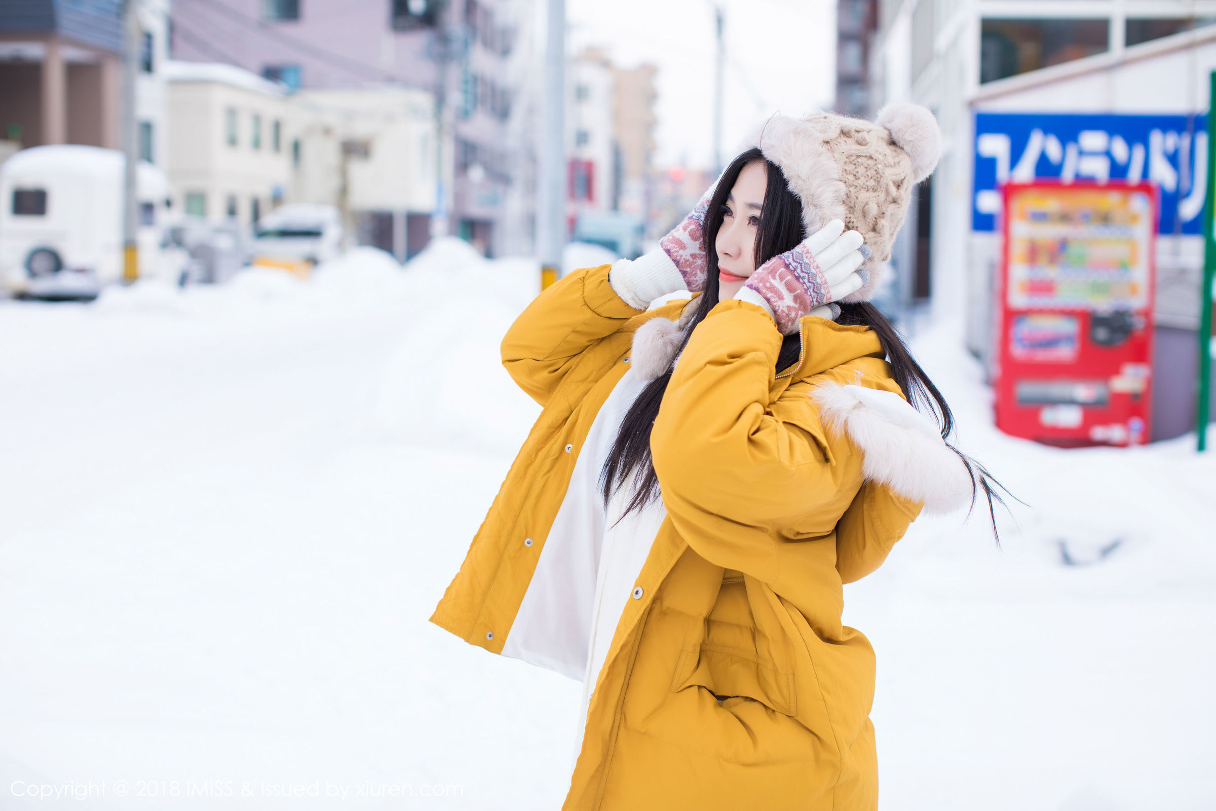 [IMiss爱蜜社] Vol.254 女神@许诺Sabrina北海道旅拍第三套写真发布[59](第20页)