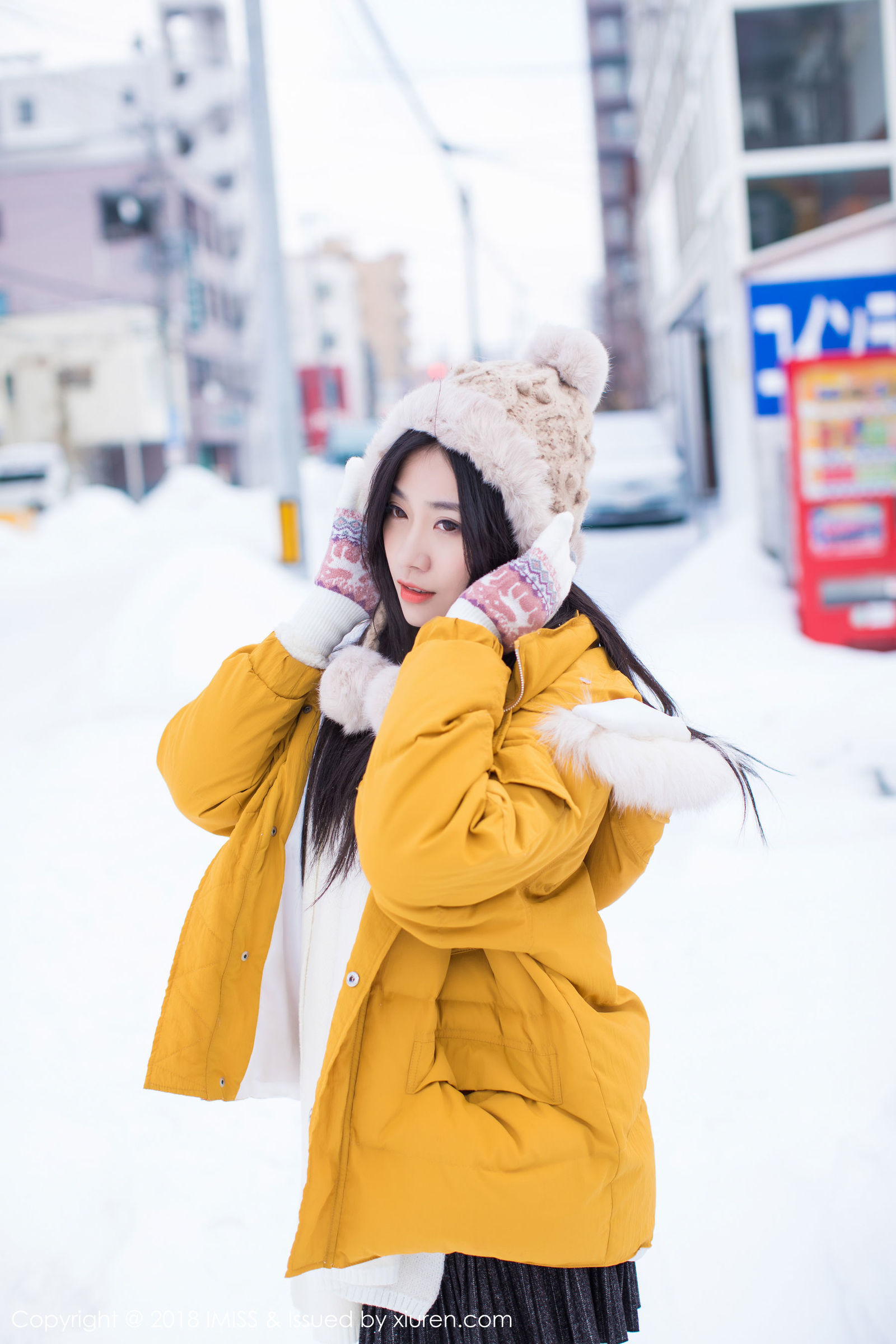 [IMiss爱蜜社] Vol.254 女神@许诺Sabrina北海道旅拍第三套写真发布[59](第21页)