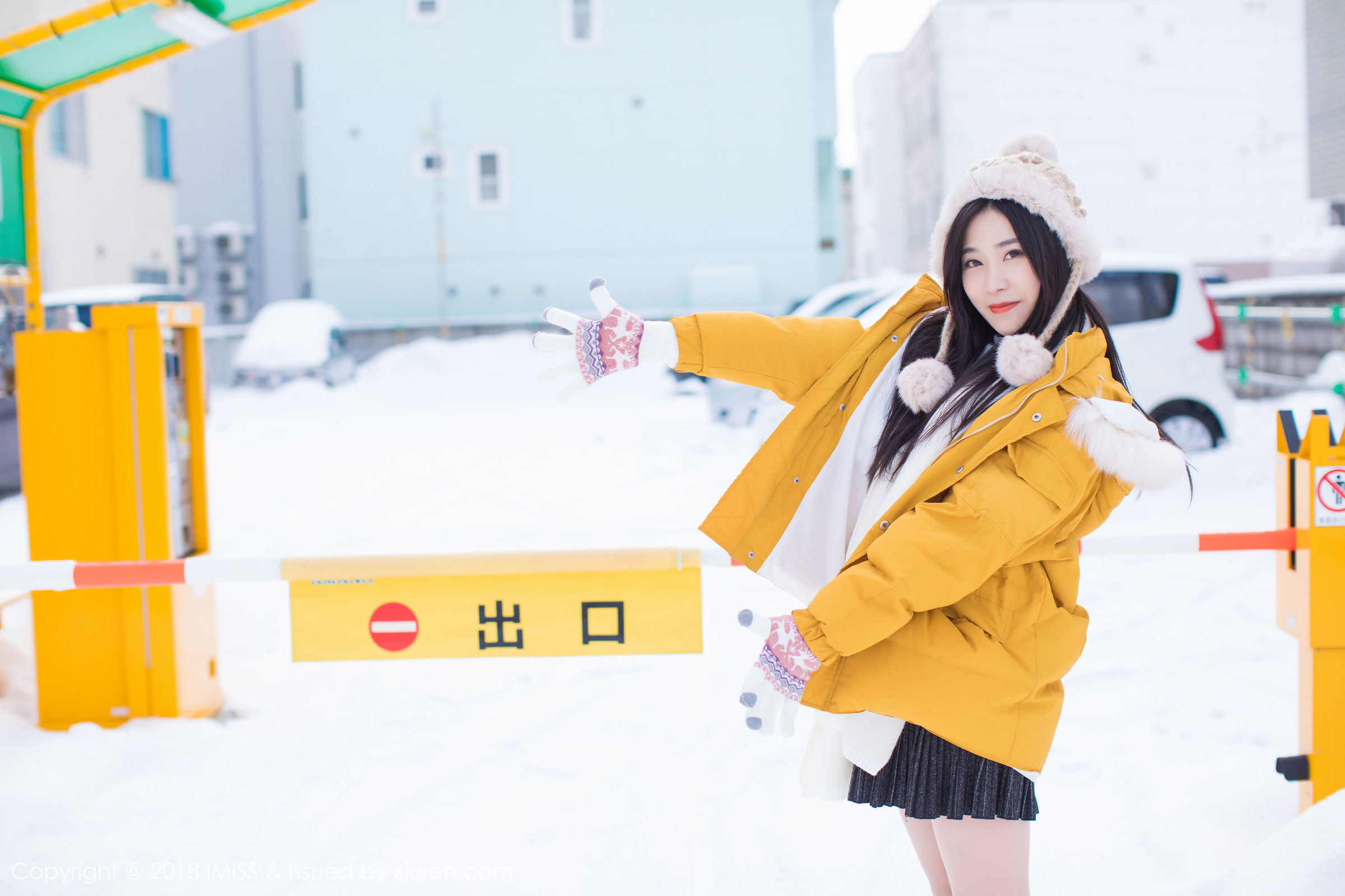 [IMiss爱蜜社] Vol.254 女神@许诺Sabrina北海道旅拍第三套写真发布[59](第23页)