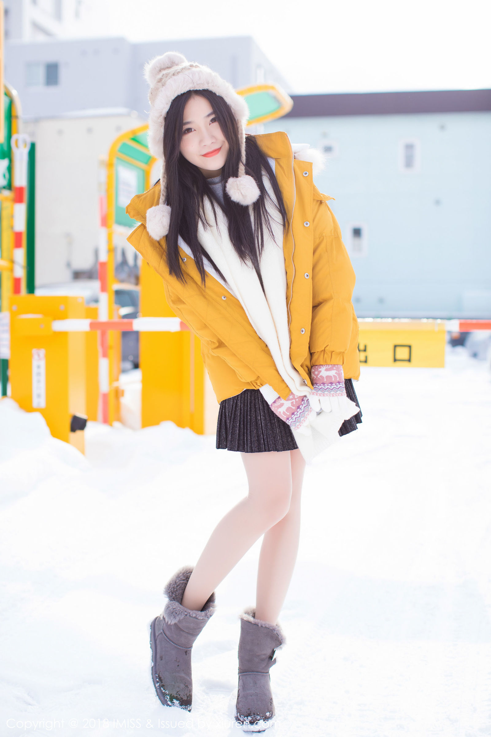 [IMiss爱蜜社] Vol.254 女神@许诺Sabrina北海道旅拍第三套写真发布[59](第26页)