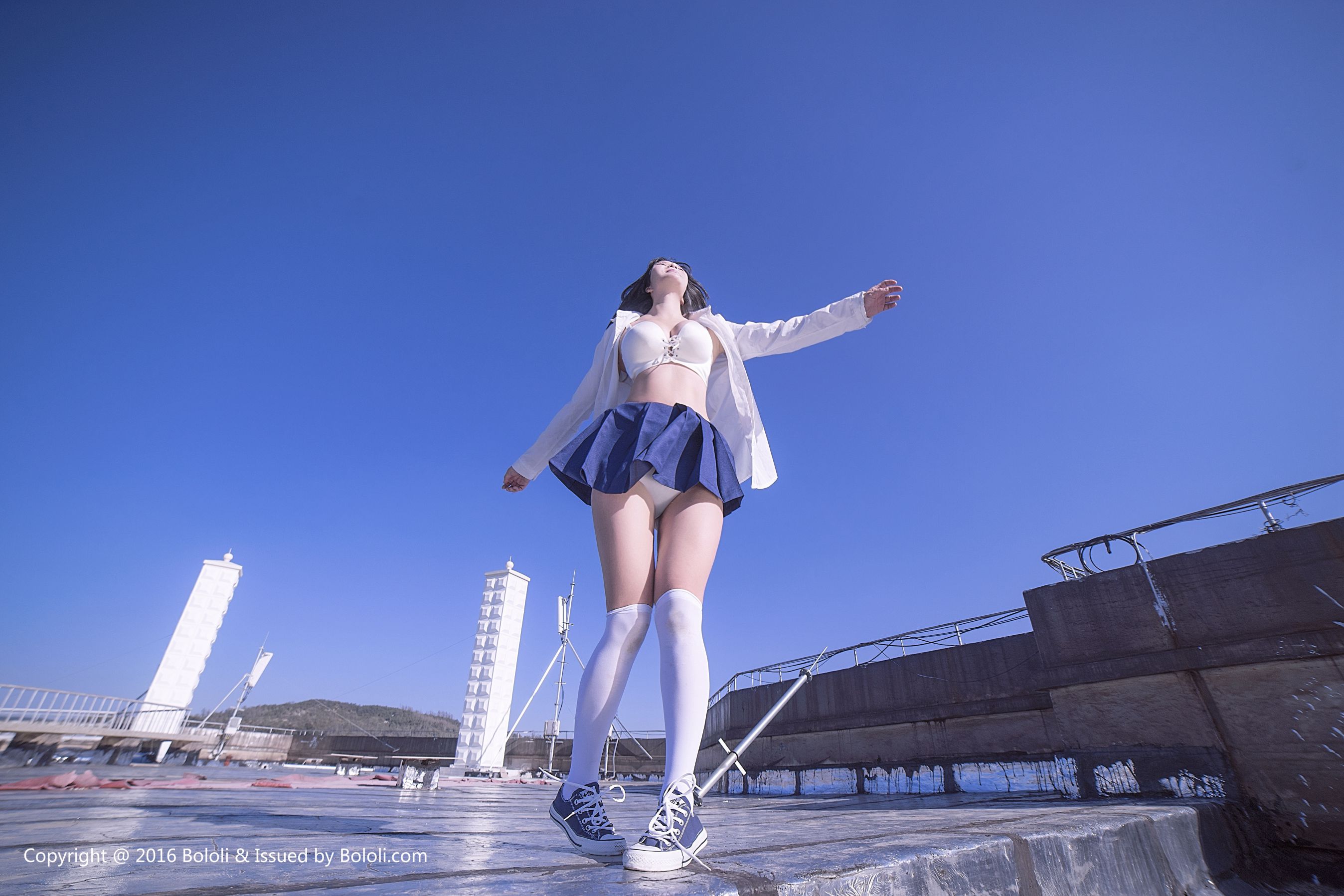 [BoLoLi波萝社] BOL055 菟菟Victoria - 菟菟的JK诱惑 写真图片[40](第14页)