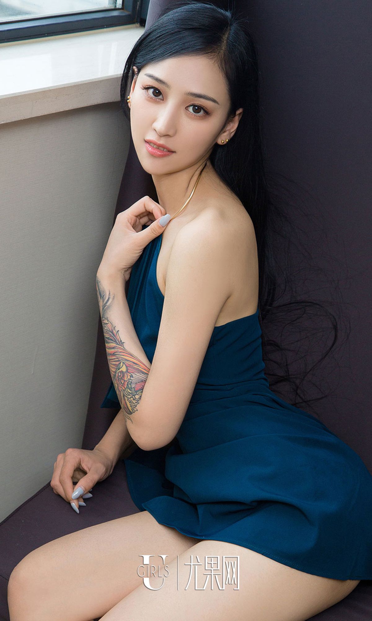 [Ugirls爱尤物] No.720 安雅若 - 婉约花臂 写真图片[40](第25页)