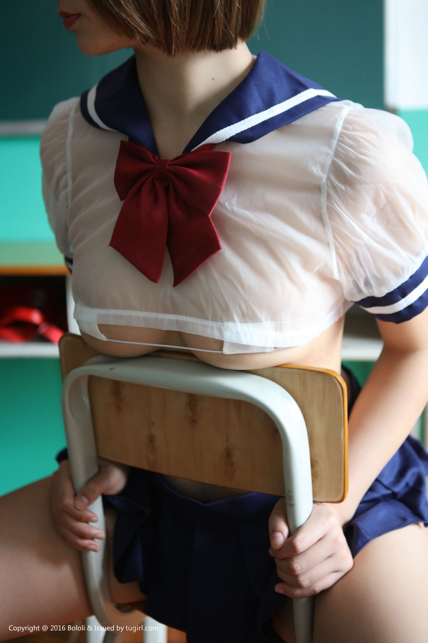 [BoLoLi波萝社] BOL061 黑黑 - 学习的校园少女 写真图片[25](第16页)