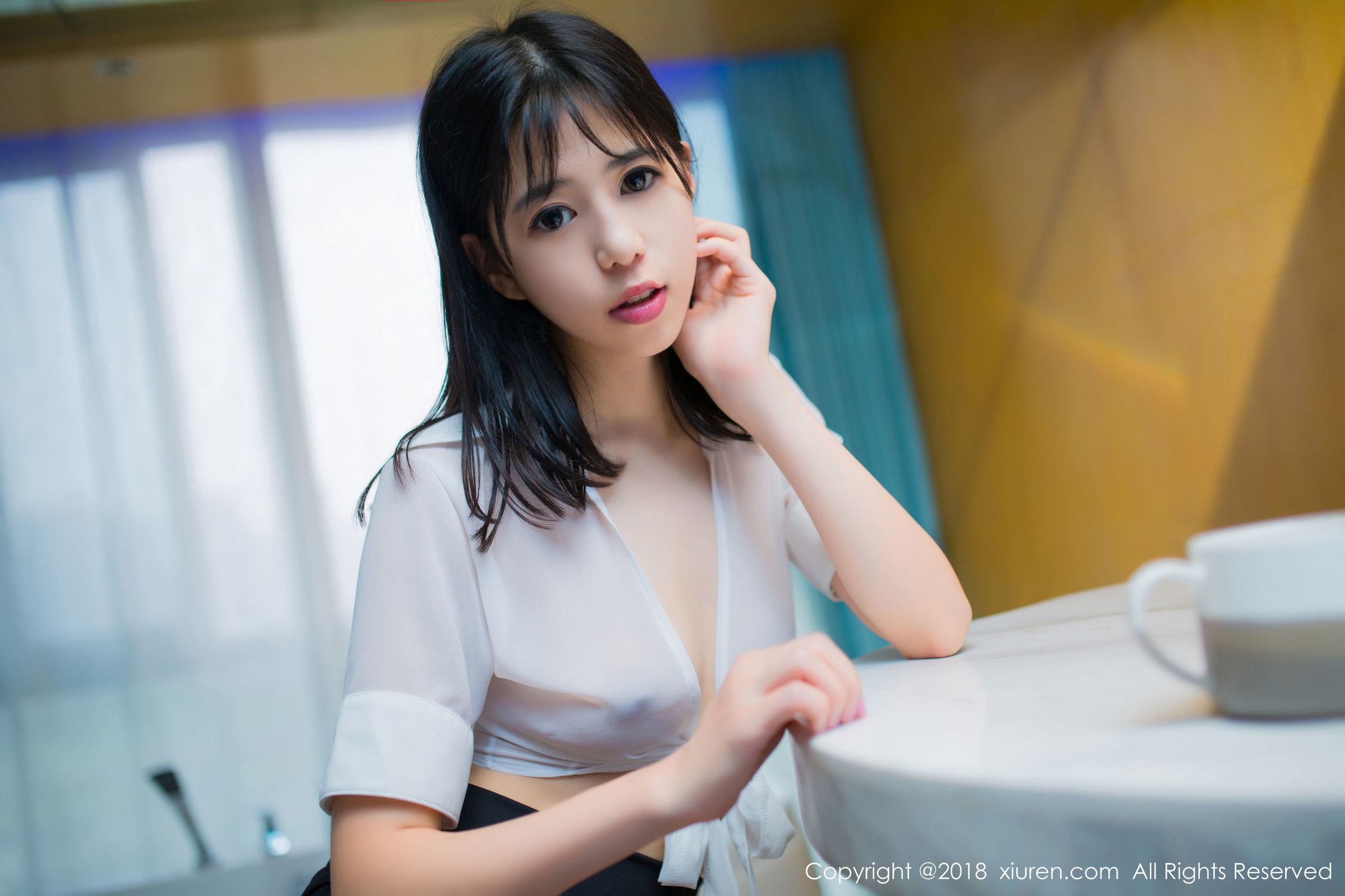 [XiuRen秀人网] No.1014 艾栗栗栗栗栗栗吖 - 女秘OL写真[46](第14页)