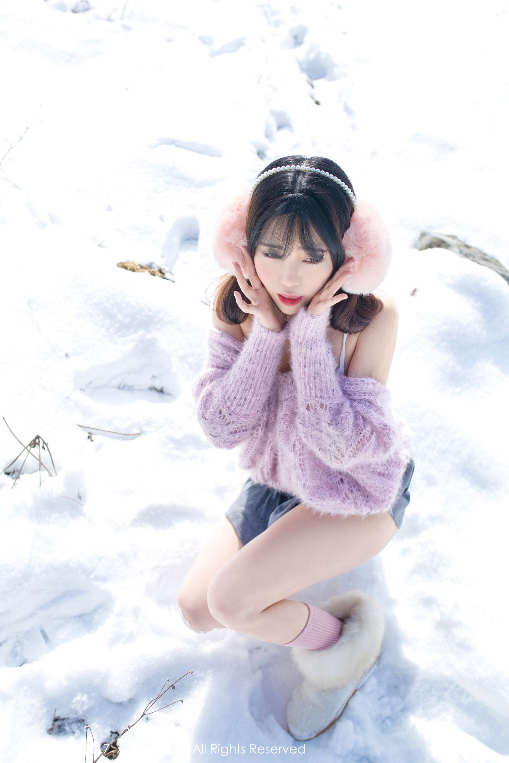 [XiuRen秀人网] No.720 兜豆靓Youlina - 天雪地第二套写真图片[51](第12页)