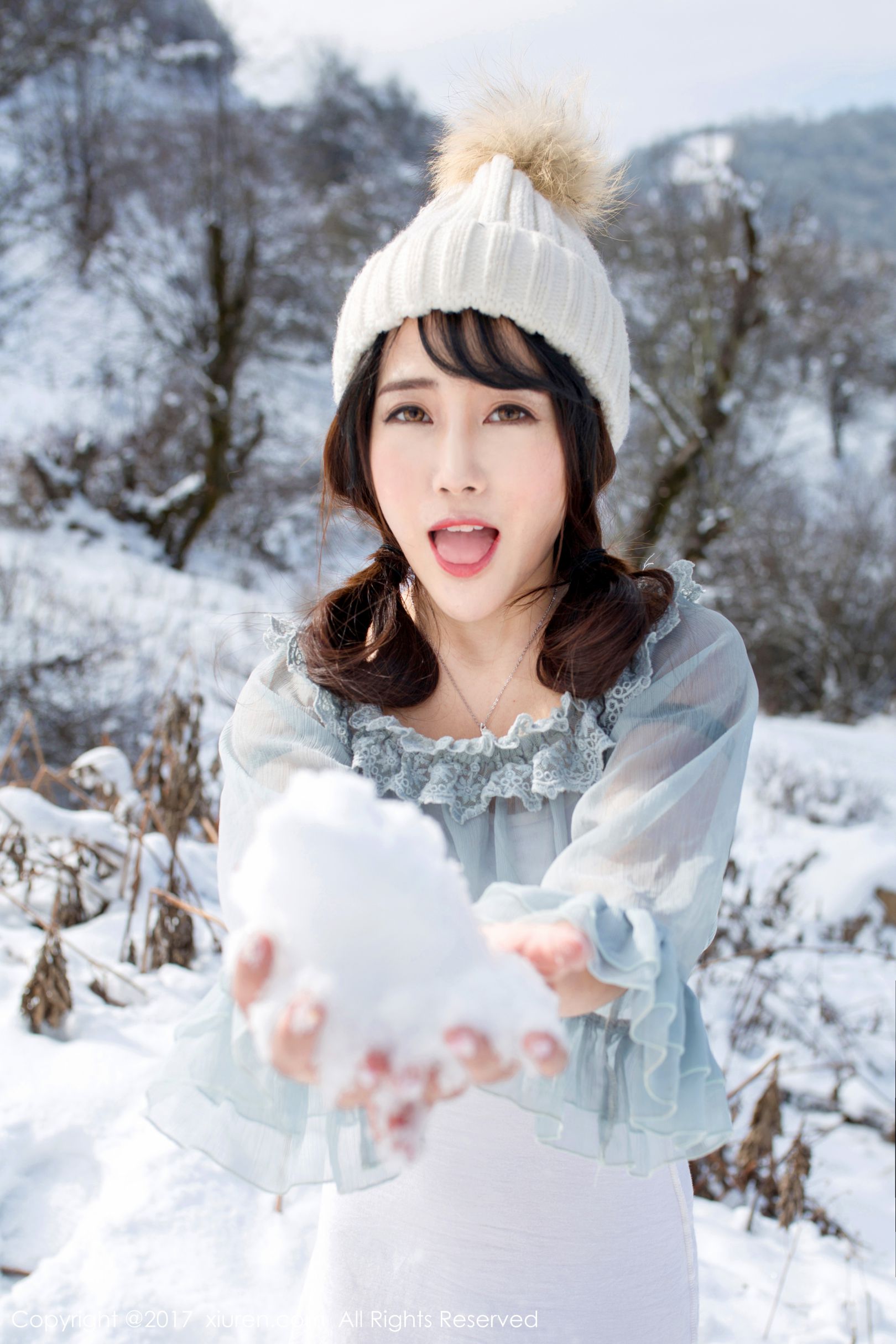 [XiuRen秀人网] No.720 兜豆靓Youlina - 天雪地第二套写真图片[51](第46页)