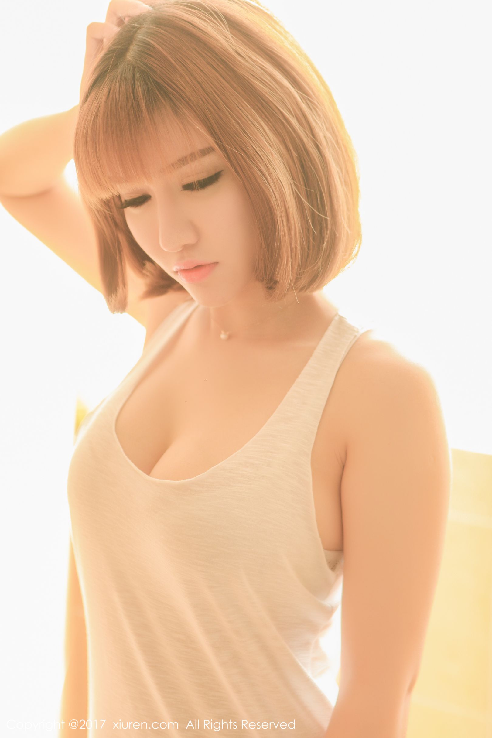 [XiuRen秀人网] No.722 K8傲娇萌萌Vivian - COS超级索尼子与梦幻七彩裙子 写真图片[(第22页)
